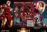Hot Toys Marvel Studios Iron Man Mark III 2.0 Sixth Scale Figure