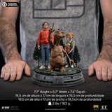 PRE-ORDER: Iron Studios E.T. the Extra-Terrestrial E.T., Elliot, and Gertie Deluxe Art Scale 1/10 Statue