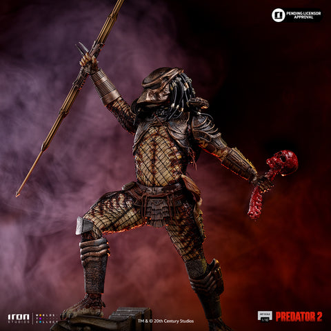 PRE-ORDER: Iron Studios Predator 2: Predator City Hunter Art Scale 1/10 Statue