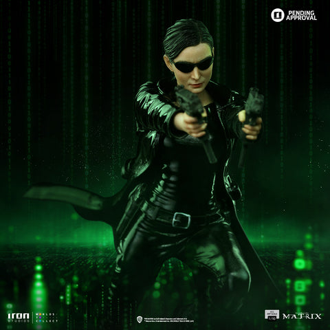 PRE-ORDER: Iron Studios The Matrix Trinity BDS Art Scale 1/10 Statue