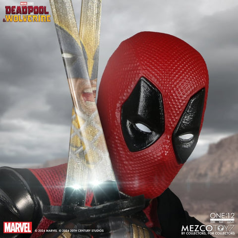 Mezcotoyz Deadpool & Wolverine: Deadpool Deluxe Edition One:12 Collective Action Figure