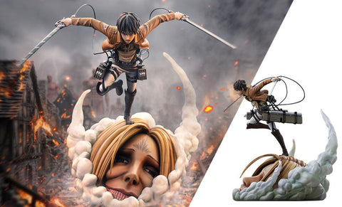 PRE-ORDER: Iron Studios Attack on Titan Eren Yeager Art Scale 1/10 Statue