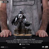 Iron Studios Star Wars The Mandalorian Din Djarin and Din Grogu Art Scale 1/10 Statue