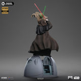 Iron Studios Star Wars: Yoda vs Palpatine Battle Diorama Series Art 1/10 Scale Statue Event Exclusive