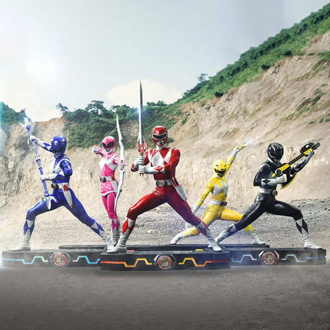 PRE-ORDER: Prime 1 Studio Power Rangers 5-Ranger Set (Deluxe Version) Quarter Scale Statue