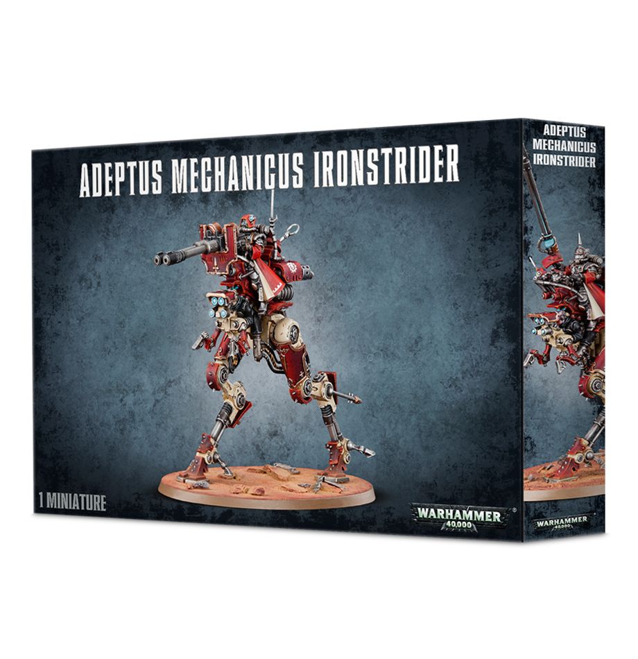 Warhammer 40.000 Adeptus Mechanicus Ironstrider – Bausatz 80 Teile, 28 Mm