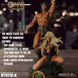 Mezco Toyz Conan the Barbarian Static-6 Conan and Valeria 1/6 Scale Statue