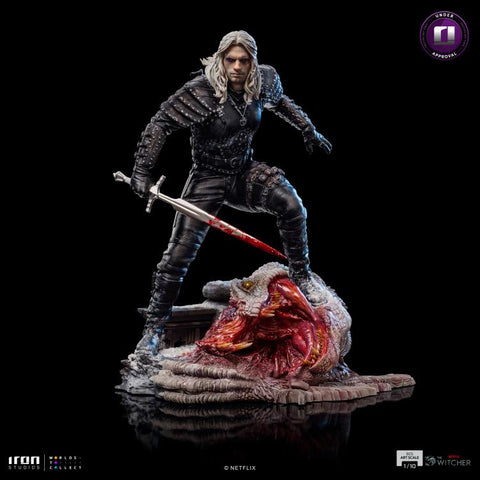 Iron Studios The Witcher Geralt of Rivia BDS Art Scale 1/10 Statue