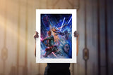 ACME Archives One Last Lesson: Ahsoka Tano vs Darth Maul Art Print - collectorzown
