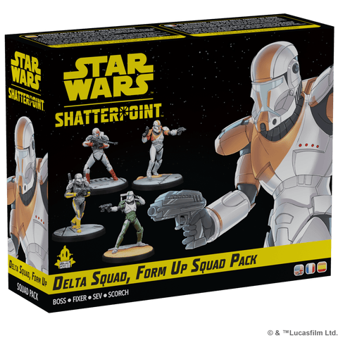 Atomic Mass Games Star Wars: Shatterpoint - Delta Squad, Form Up Squad Pack - collectorzown