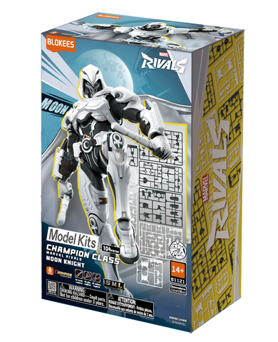 Blokees Marvel Rivals Champion Class CC11 Moon Knight Model Kit Figure