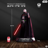 PRE-ORDER: PCS Collectibles Star Wars: Darth Vader Hyperreal 1:3 Scale Statue