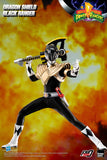 PRE-ORDER: Threezero Mighty Morphin Power Rangers Dragon Shield Black Ranger Sixth Scale Figure