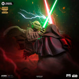Iron Studios Star Wars: Yoda vs Palpatine Battle Diorama Series Art 1/10 Scale Statue Event Exclusive
