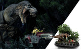 Iron Studios Jurassic Park: T-Rex Chase 1/20 Scale Statue
