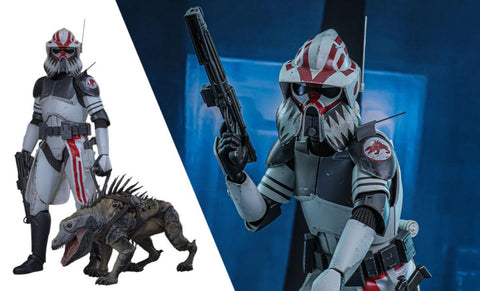 PRE-ORDER: Hot Toys Star Wars: The Clone Wars Sergeant Hound Sixth Scale Figure