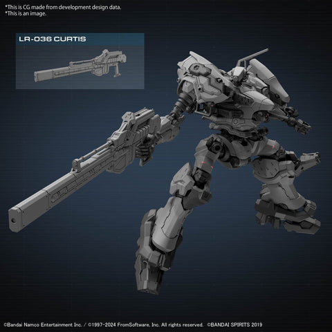 Bandai #04 30 Minute Missions: Armored Core IV Fires of Rubicon - Rad CC-2000 Orbiter Model Kit - collectorzown