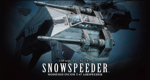 Bandai Namco Star Wars Snowspeeder 1/48 Scale Model Kit - collectorzown