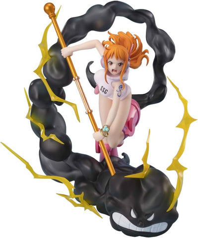 Bandai Tamashii Nations Extra Battle - One Piece - Nami Lightning Blast FiguartsZERO Statue - collectorzown