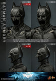Hot Toys Batman Armory with Bruce Wayne Sixth Scale Figure Set