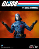 PRE-ORDER: Threezero G.I. Joe FigZero Cobra Commander 1/6 Scale Collectible Figure
