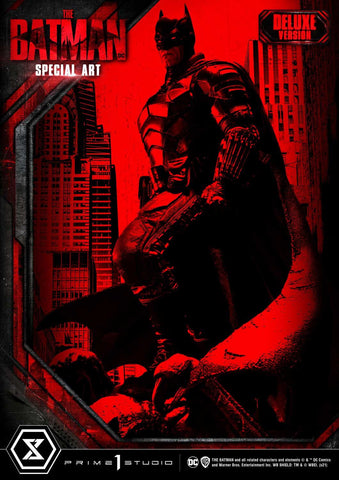 PRE-ORDER: Prime 1 Studio Museum Masterline The Batman (Film) The Batman Special Art Edition DX Bonus Version 1:3 Scale Limited Edition Statue