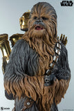 PRE-ORDER: Sidehsow Collectibles Star Wars: The Empire Strikes Back Chewbacca and C-3PO Premium Format Figure