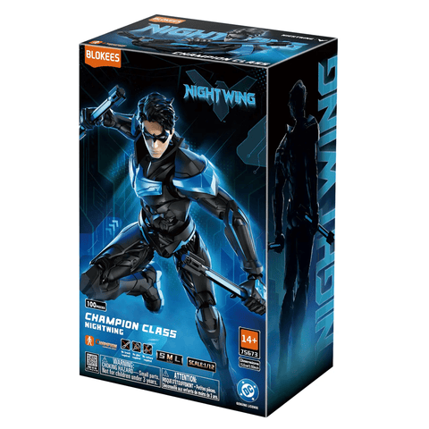 Blokees DC Comics Champion Class 03 Nightwing Model Kit Figure - collectorzown