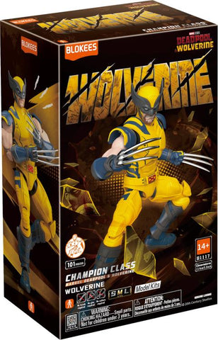 Blokees Deadpool & Wolverine Champion Class CC05 Wolverine Model Kit Figure - collectorzown