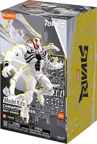 Blokees Marvel Rivals Champion Class 15 Anti-Venom Model Kit Figure - collectorzown