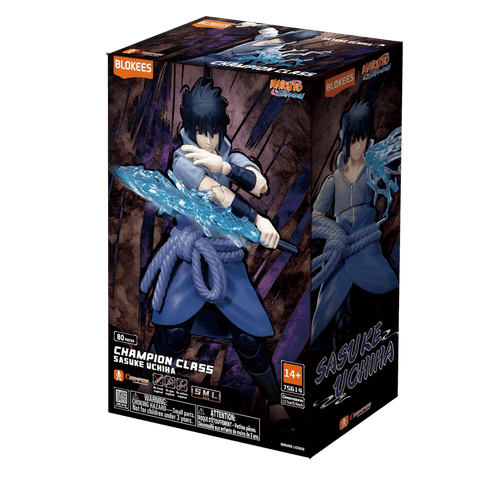 Blokees Naruto: Shippuden Champion Class 04 Sasuke Uchiha Model Kit - collectorzown