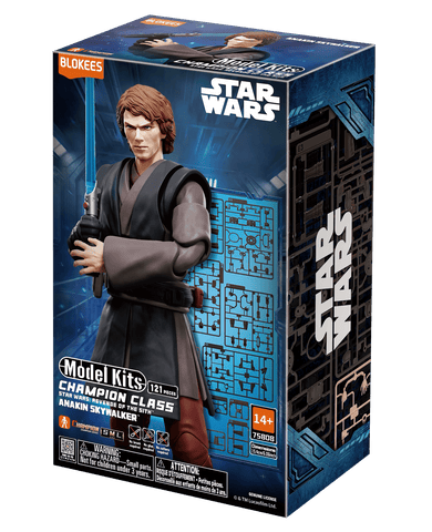 Blokees Star Wars: Revenge of the Sith Champion Class 08 Anakin Skywalker Model Kit - collectorzown