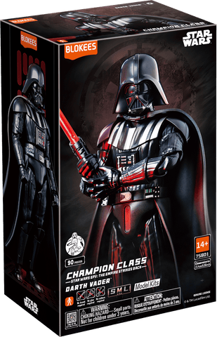 Blokees Star Wars: The Empire Strikes Back Champion Class 01 Darth Vader Model Kit - collectorzown