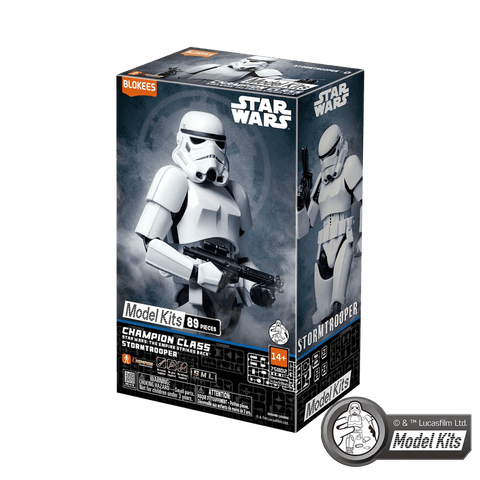 Blokees Star Wars: The Empire Strikes Back Champion Class 02 Stormtrooper Model Kit - collectorzown