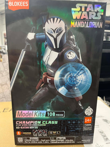 Blokees Star Wars: The Mandalorian Champion Class CC06 Bo-Katan Kryze Model Kit Figure - collectorzown