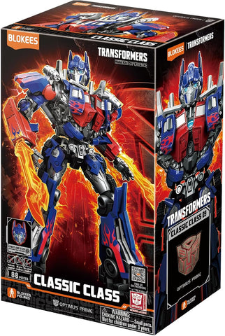 Blokees Transformers (2007) Classic Class 09 Optimus Prime Model Kit Figure - collectorzown
