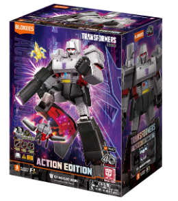Blokees Transformers Action Edition 02 G1 Megatron Model Kit Figure - collectorzown