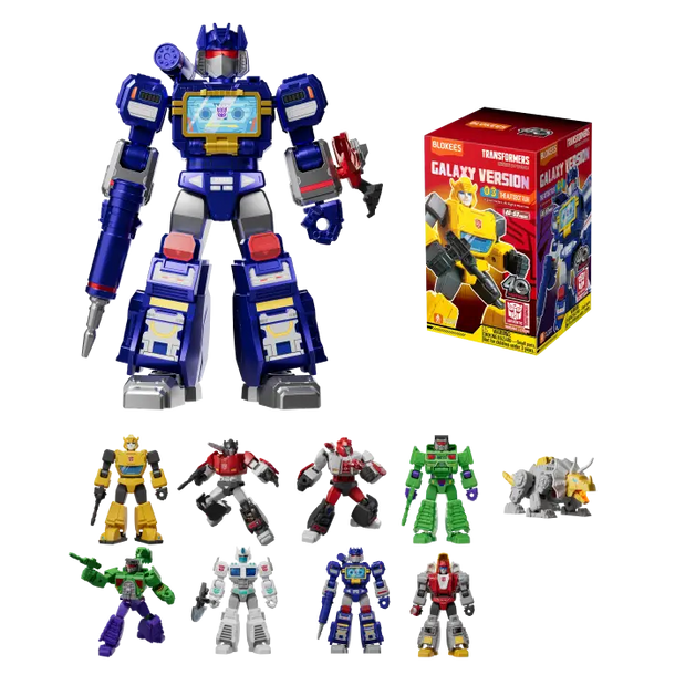 Blokees Transformers G1 Galaxy Version Vol.3 The Autobot Run Box of Ra