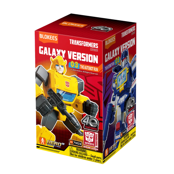 Blokees Transformers G1 Galaxy Version Vol.3 The Autobot Run Box of Ra