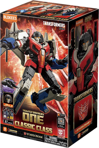 Blokees Transformers: One Classic Class 16 Starscream Model Kit Figure - collectorzown