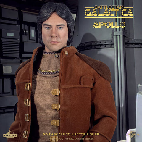 PRE-ORDER: Factory Entertainment Battlestar Galactica: Captain Apollo Sixth Scale Figure