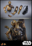Hot Toys Star Wars: The Empire Strikes Back Chewbacca with Disassembled C-3PO Sixth Scale Figure