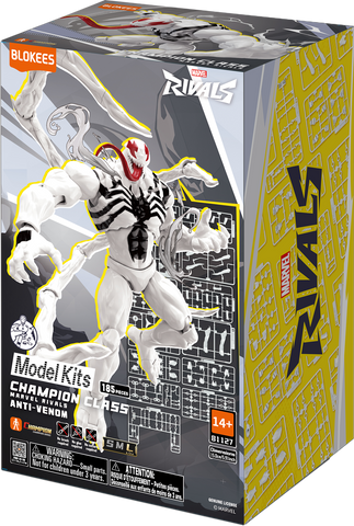 Blokees Marvel Rivals Champion Class 15 Anti-Venom Model Kit Figure