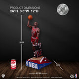 PCS Collectibles Michael Jordan - Silver Exclusive Quarter Scale Statue