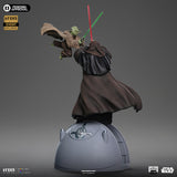 Iron Studios Star Wars: Yoda vs Palpatine Battle Diorama Series Art 1/10 Scale Statue Event Exclusive