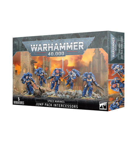 Games Workshop Warhammer 40,000: Space Marines Assault Intercessors with Jump Packs