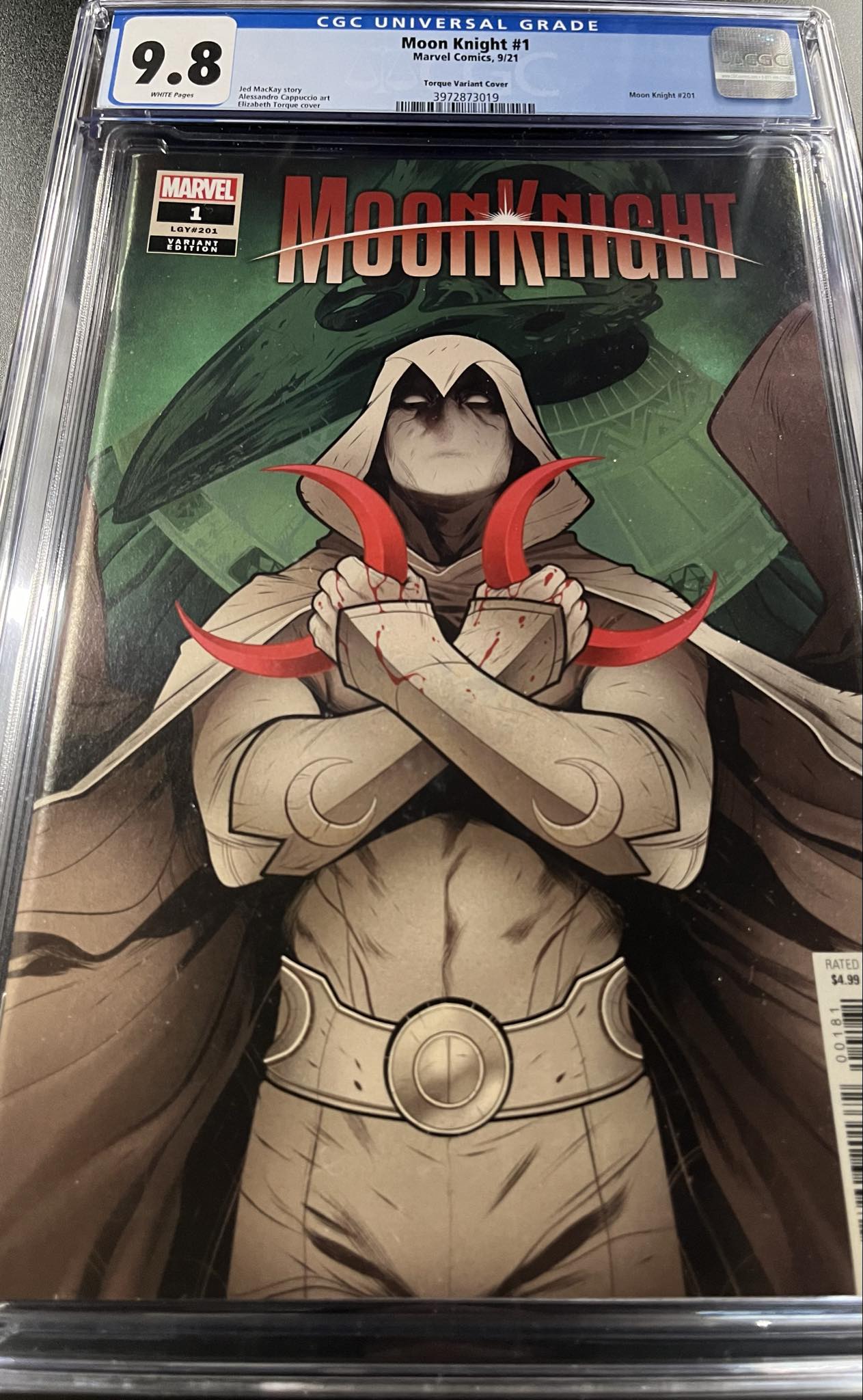 大人気定番商品 cgc-98-moon-knight-1-elizabeth 洋書