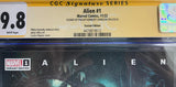 CGC 9.8 Signature Series Alien #1 Magno Variant Signed by Phillip Kennedy Johnson - collectorzown