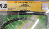 CGC 9.8 Signature Series Alien #3 Meyers Variant Signed by Johnboy Meyers - collectorzown