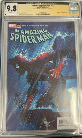 CGC 9.8 Signature Series Amazing Spider - Man 45 Signed by John Romita Jr. - collectorzown